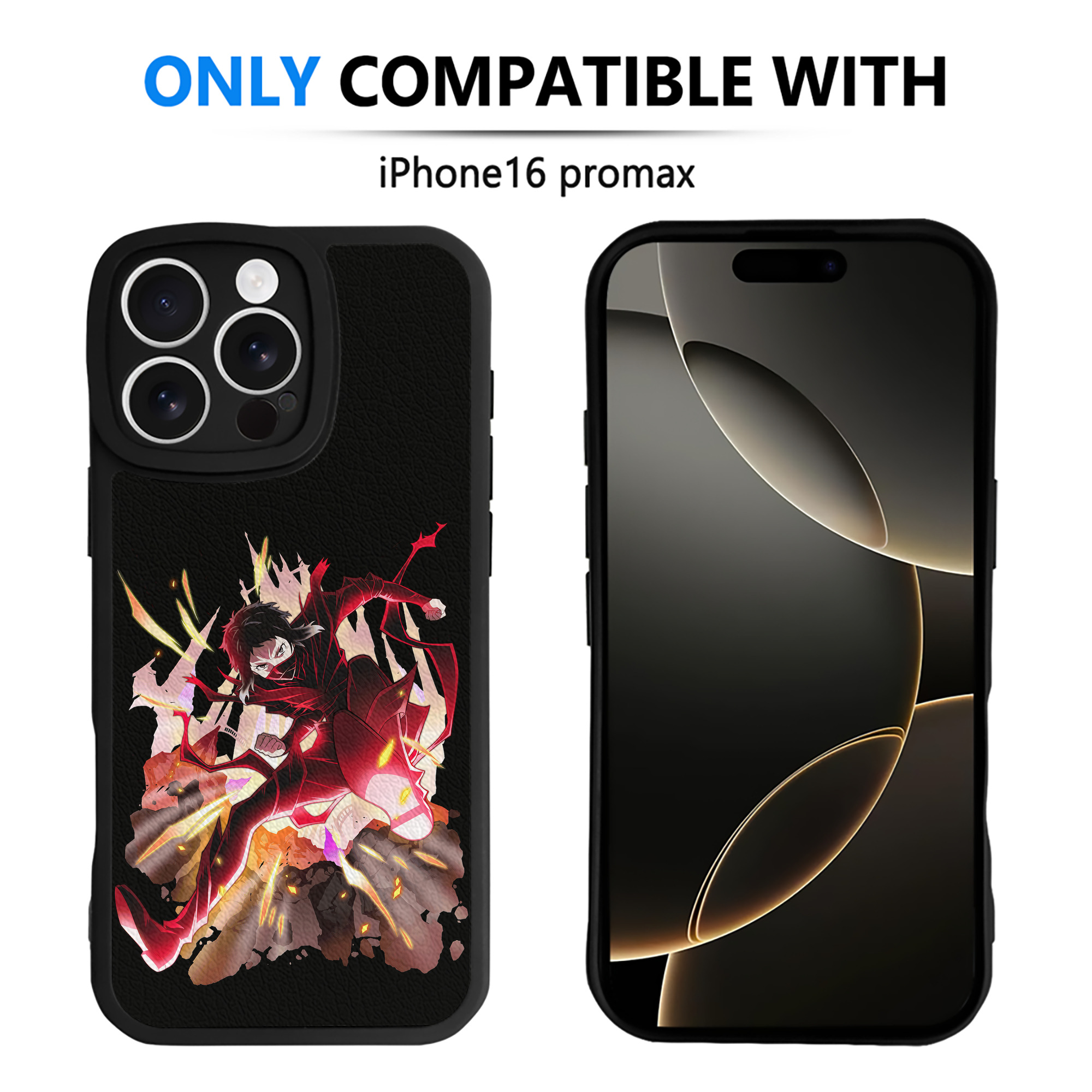 （画像用） 文豪ストレイドッグス Bungo Stray Dogs 【iPhone 16シリーズ対応】シリコンスマホケース（レザー調） 材質：シリコン